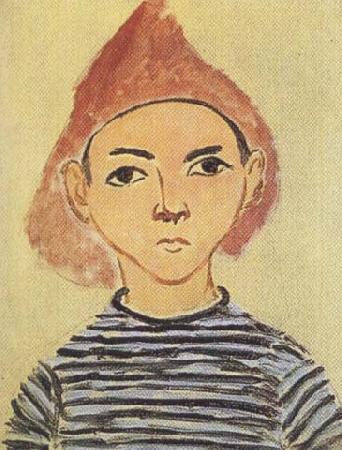 Henri Matisse Portrait of Pierre Matisse (mk35) oil painting image